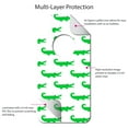 thumbnail image 4 of DistinctInk Custom SKIN / DECAL compatible with OtterBox Commuter for iPhone XS MAX (6.5" Screen) - Green White Alligators - Cartoon Alligators, 4 of 5