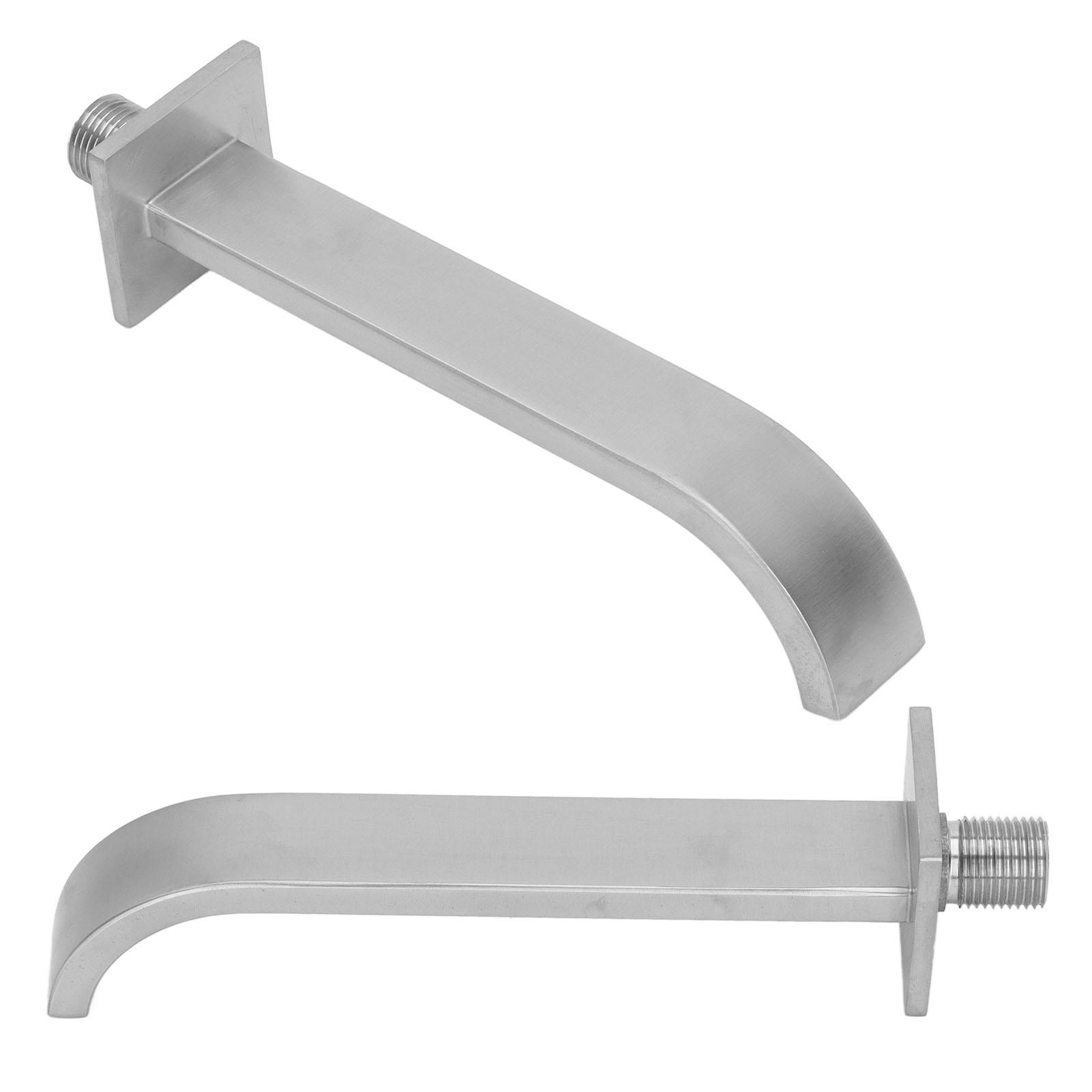 BIMZUC Stainless Steel DN15 Wall‑Mounted Faucet – 4″ Brushed Finish, Waterproof, Easy Install for Bathroom Sink & Tub
