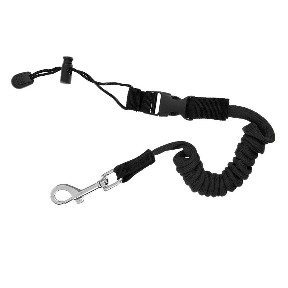 Rope Kayak Paddle Leash Elastic TPU Fishing Wear Resistance Safety Accessories 