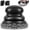Black Coarse Mesh, variant on Cast Iron Scrubber and Scraper, Chain Mail Scrubber Cast Iron for Cleaning Dishes, Stock Pots, Pans, Griddles, Grills, Dish Scouring Pads