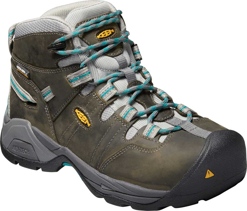 keen utility women's detroit mid steel toe work boot