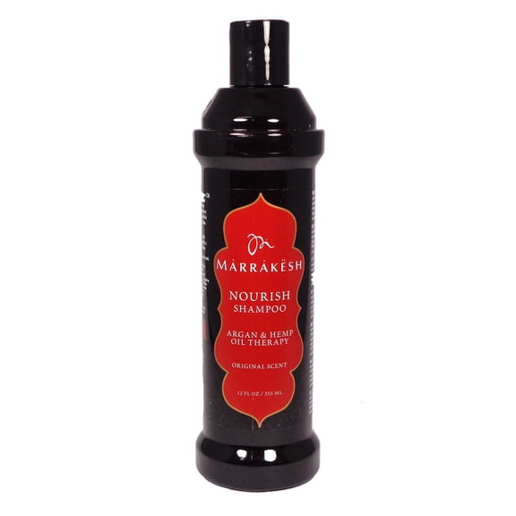 Earthly Body Marrakesh Nourish Argan & Hemp Oil Therapy Daily Cleansing Shampoo (original scent) (Size : 12 oz)
