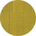 thumbnail image 1 of Ahgly Company Indoor Round Oriental Yellow Industrial Area Rugs, 5' Round, 1 of 4