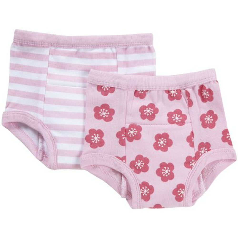 i play. Reusable Absorbent Training Underwear (2 pack) (Pink Blossom