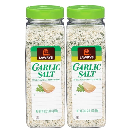 2 Pack | Lawry s Coarse Ground Garlic Salt with Parsley  33 oz