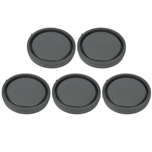 Tapa Trasera de Lente ANGGREK 5 Piezas Plástico Negro