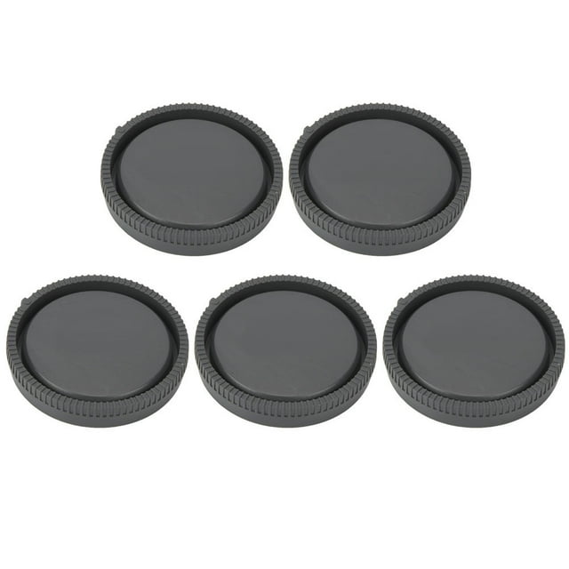 5Pcs Durable Plastic Rear Lens Protective Cover for E Mount Mirrorless Camera