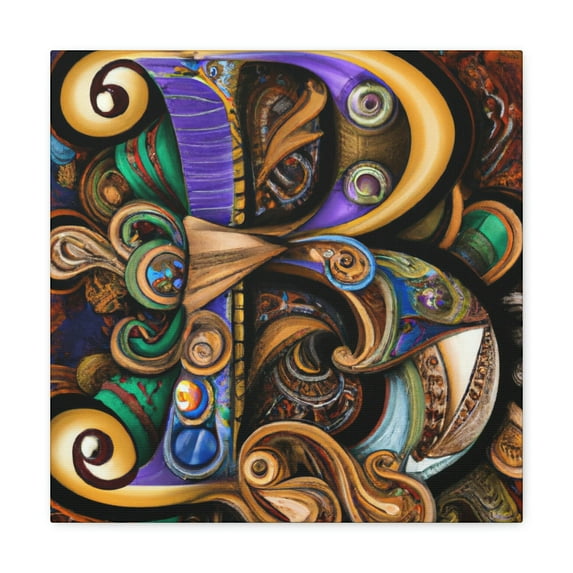 The Bewitching Fleur de Lis - Canvas
