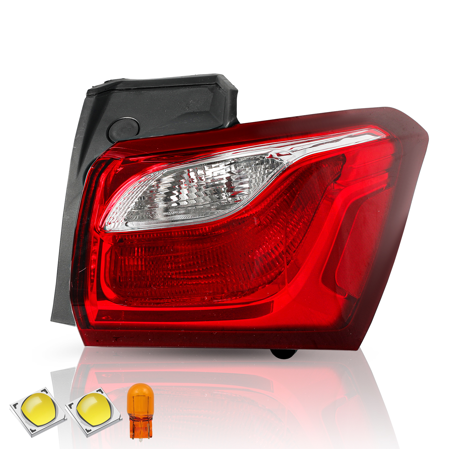 Fit 2018-2020 Chevy Equinox Halogen Rear Tail Light Outer Right Passenger Side