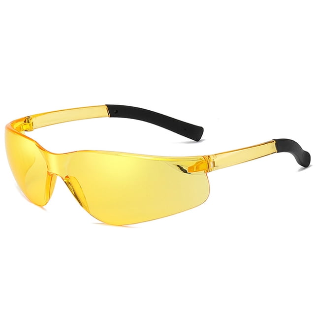 CSChome Women Cycling Sunglasses Women Cycling Sunglasses Sunscreen Transparent Large Frame Windproof Clear View Eye Protection Riding Sunglasses Cycling