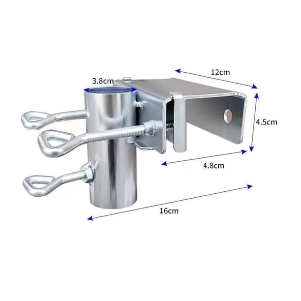 YeahBoom Soporte de Sombrilla de Balcón,Soporte para sombrilla para barandilla de balcón o Mesa,Paragüero de Exterior de Metal Resistente,Balcón Abrazadera YeahBoom Soporte de Sombrilla de Balcón,Soporte para sombrilla para barandilla de balcón o Mesa,Paragüero de Exterior de Metal Resistente,Balcón Abrazadera