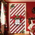 thumbnail image 4 of Festive Door Cover, Bow Door Decoration, Holiday Door Banner for Birthday Christmas Party Decor(A), 4 of 6