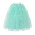 thumbnail image 3 of Riforla Women Tutu Skirt Knee Skirt Petticoat Skirts Rockabilly Tutu Skirt Skirts for Women Trendy Mint Green One Size, 3 of 3