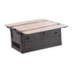 thumbnail image 1 of Caja de almacenamiento plegable para acampar, contenedor de almacenamiento portátil para dormitorios, casas rodantes y viajes Negro, 1 of 8