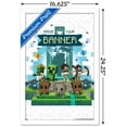 thumbnail image 3 of Minecraft: Legends - Raise Your Banner Wall Poster, 14.725" x 22.375" Framed, 3 of 6