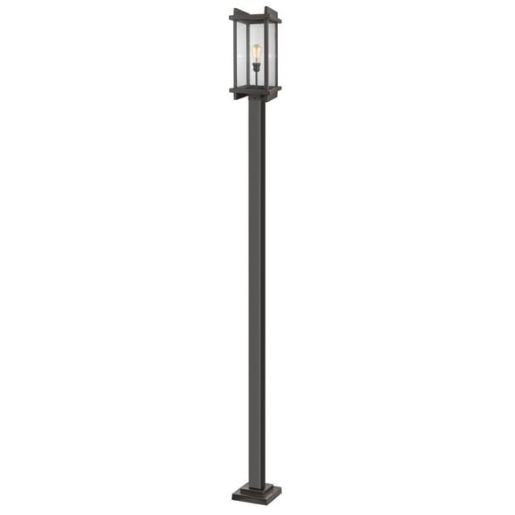 1 Light Outdoor Post Mount Lantern In Craftsman Style 12.5 Inches Wide By 111.5 Inches High Z-Lite 570Phb-533Pm-Orb