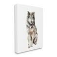 thumbnail image 3 of Stupell Industries Arctic Wolf Children's Nursery Animal Watercolor Painting, 30 x 40,Design by Fox Hollow Studios, 3 of 5