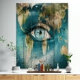 thumbnail image 2 of Design Art - Planet Earth and Blue Eye, 2 of 5