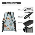 thumbnail image 4 of Rateoe Sea Turtle Pattern Durable Student Backpack Laptop Bag- Ergonomic Design, Waterproof Twill Fabric - Ideal for School, Travel, and Outdoor Activities, 4 of 6