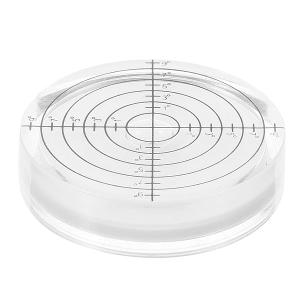 Nivel de burbuja pequeño, herramienta de medición de precisión, nivel de burbuja, nivelador circular para equilibrar marcos, murales y fonógrafos.