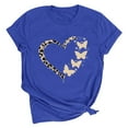 thumbnail image 6 of Goodtrade8 Cute Shirts for Womens Valentines Plus Size Valentines Women Short Sleeve Graphic Gifts Pullover Womens Tshirts, 6 of 7