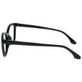 thumbnail image 5 of OPULIZE KAT Reading Glasses - Cat-Eye Frame - Shiny Black - Men & Women - Spring Hinges - R59-1 - +1.00, 5 of 6