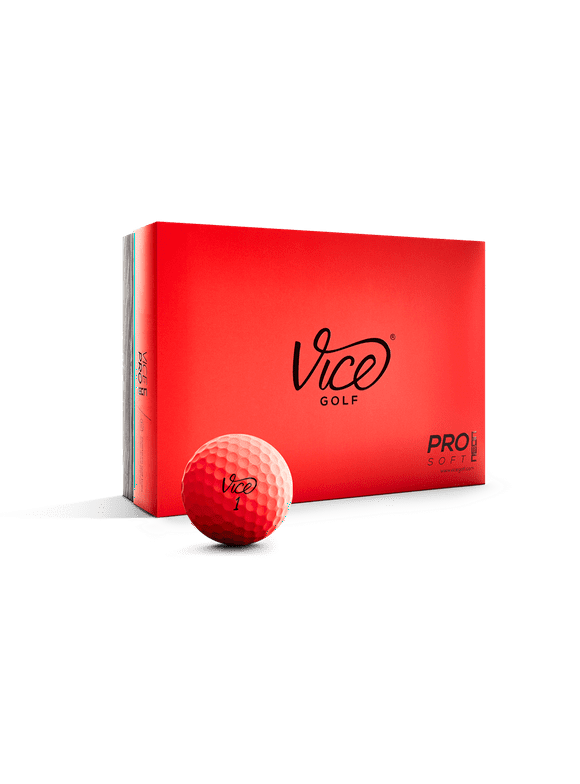 VICE PRO SOFT NEON GOLF BALLS LOT / BUNDLE X2 24 NEON BALLS TOTAL -  amavifurniture.vn