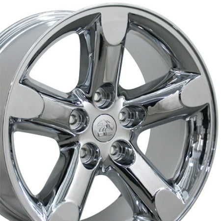 Fits Ram - OE Wheels 20 Inch Fits Chrysler Aspen Dodge Dakota Durango Ram 1500 RAM 1500 Style DG56 Chrome 20x9 Rim Hollander 2267