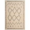 thumbnail image 3 of SAFAVIEH Arizona Arnold Geometric Shag Area Rug, Ivory/Grey, 4' x 6', 3 of 7