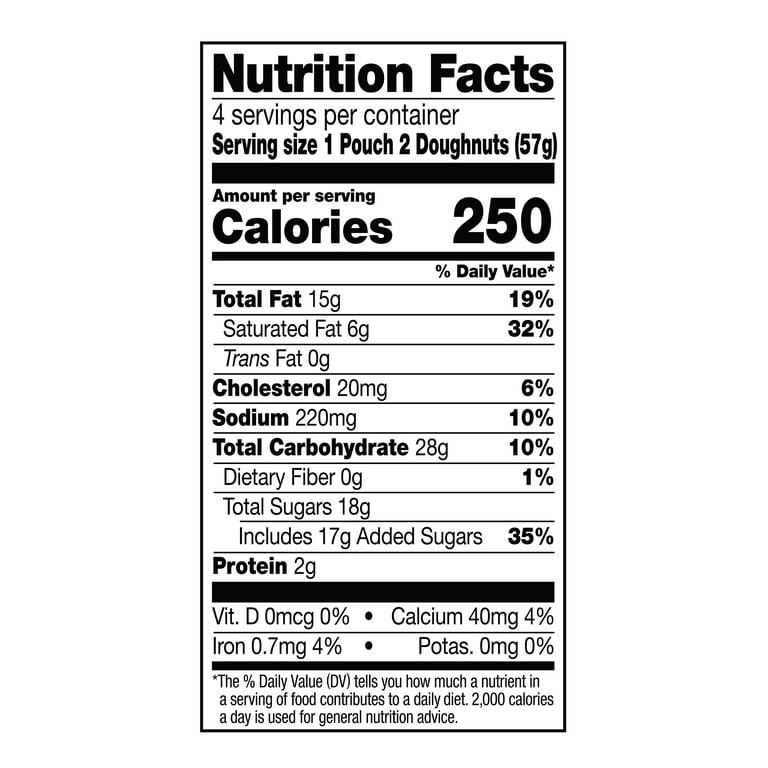 Krispy Kreme Mini Cruller Orig Glazed 2ct