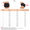 thumbnail image 5 of BIMEI One-piece Sponge Butt Lifter Padded Panties Women's Briefs Hip Enhanced Underwear,Black,3XL, 5 of 5