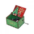 thumbnail image 4 of BELOVING Merry Christmas Music Box Compact Desk for Office Birthday Gift Celebrations Style D, 4 of 9