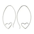 thumbnail image 6 of LeCalla 925 Sterling Silver Wire Thread Through Jewelry Earrings for Women and Teen 52MM, 6 of 8