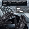 thumbnail image 5 of Electric USB Heated Gloves Winter Warming Thermal Ski Snow Hand Warm Windproof, 5 of 14