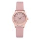 thumbnail image 1 of Reloj de cuarzo informal con correa de PU y esfera redonda para mujer (rosa), 1 of 1