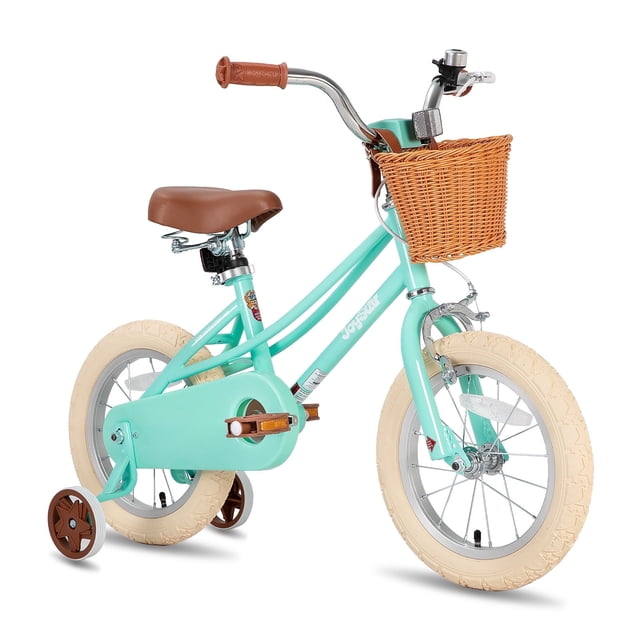 JOYSTAR Vélos pour Filles pour Enfants de 2 à 12 Ans, 12 Pouces 14 Pouces 16 Pouces 18 Pouces 20 Pouces avec Roues Stabilisatrices, en Rose, Vert, Violet, Bleu et Jaune