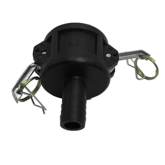 Conector rápido de la del totalizador del adaptador del tanque de agua de la de 2'' 25mm Macarena Adaptador para tanque de agua IBC