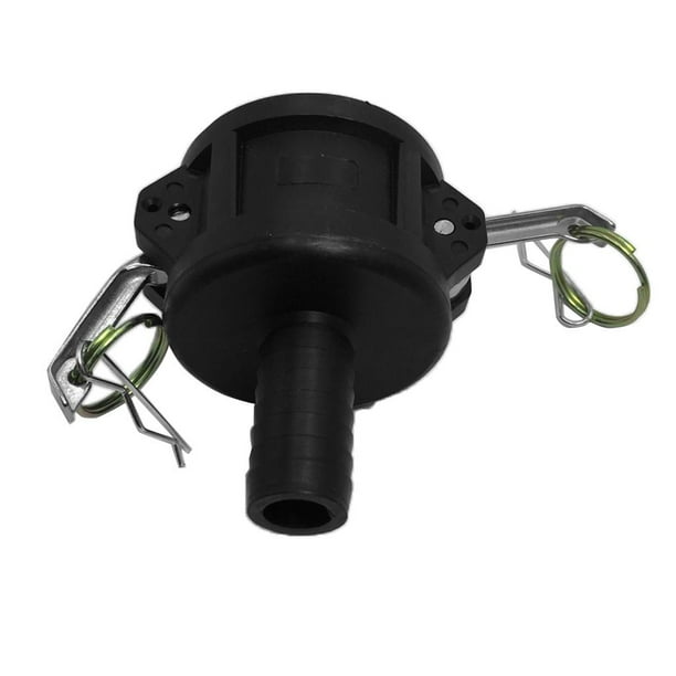 Conector rápido de la del totalizador del adaptador del tanque de agua de la de 2'' 25mm Macarena Adaptador para tanque de agua IBC