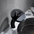 thumbnail image 5 of Vinnova Torino Waterfall Single Hole Bathroom Faucet in Matte Black, 5 of 5