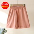 thumbnail image 1 of Pantalones cortos de traje verde con camiseta para mujer y Top suelto de gran tamaño 100% algodón verano conjunto de dos piezas mujeres chándal clásico Casual Tan Jianjun  unisex, 1 of 2