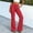 Red-12, variant on Sentuca Womens Yoga Sweatpants Soft Drawstring Bootcut Pants High Waisted Fashion Workout Trousers Pink S