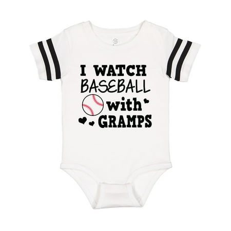 

Inktastic I Watch Baseball with My Gramps Gift Baby Boy or Baby Girl Bodysuit