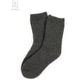thumbnail image 2 of Gustave Womens Winter Cotton Socks Thick Fuzzy Lined Soft Warm Cozy Crew Socks Solid Casual Thermal Sock Xmas Gift "Gray, 1 Pair", 2 of 9