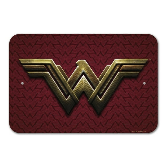 Justice League Movie Wonder Woman Logo Home Business Office Sign