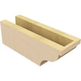 thumbnail image 5 of Ekena Millwork 4"W x 4"H x 12"L Garner Woodgrain TimberThane Rafter Tail, Primed Tan, 5 of 6