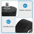 thumbnail image 3 of WEUVEB Shock Absorbing Rubber Mount Pads 4-Pack Anti- Isolation Equipment Support Pads, 3 of 8