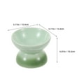 thumbnail image 2 of Baluue Ceramic Bowls for Cats Tilted Antivomit Multi 1Set, 2 of 8