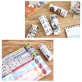 thumbnail image 3 of Cute Washi Tape Rollo de cinta adhesiva decorativa colorida de 100 mm de ancho, 3 of 7