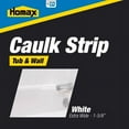 thumbnail image 2 of Homax White Silicone Caulk Strips 1-1/4 in. x 5 ft., 2 of 5