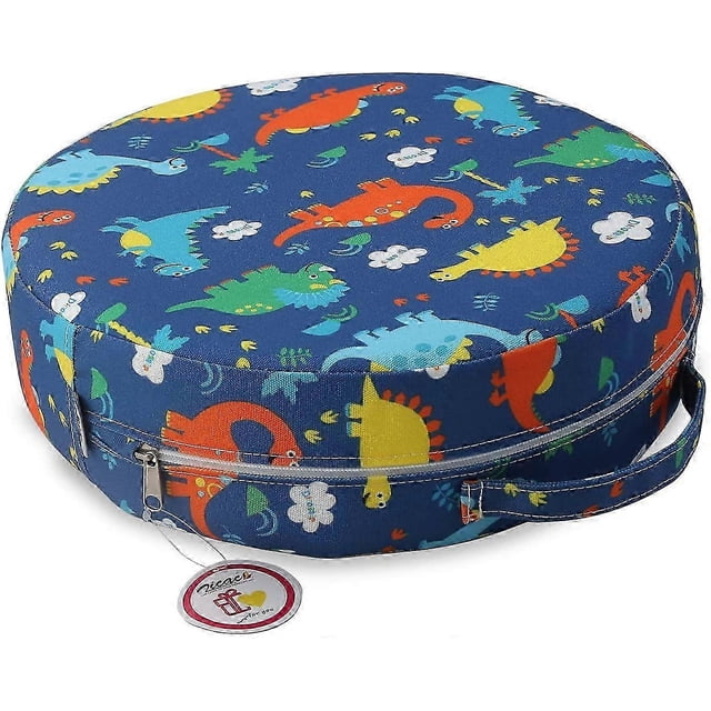 26-27 Cowboy Blue Baby Booster Seat Dismountable Adjustable Washable Toddler Dining Chair Pads Kid Infant Travel Seat Booster Cushion
